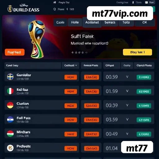 Configurações úteis dentro do app mt77